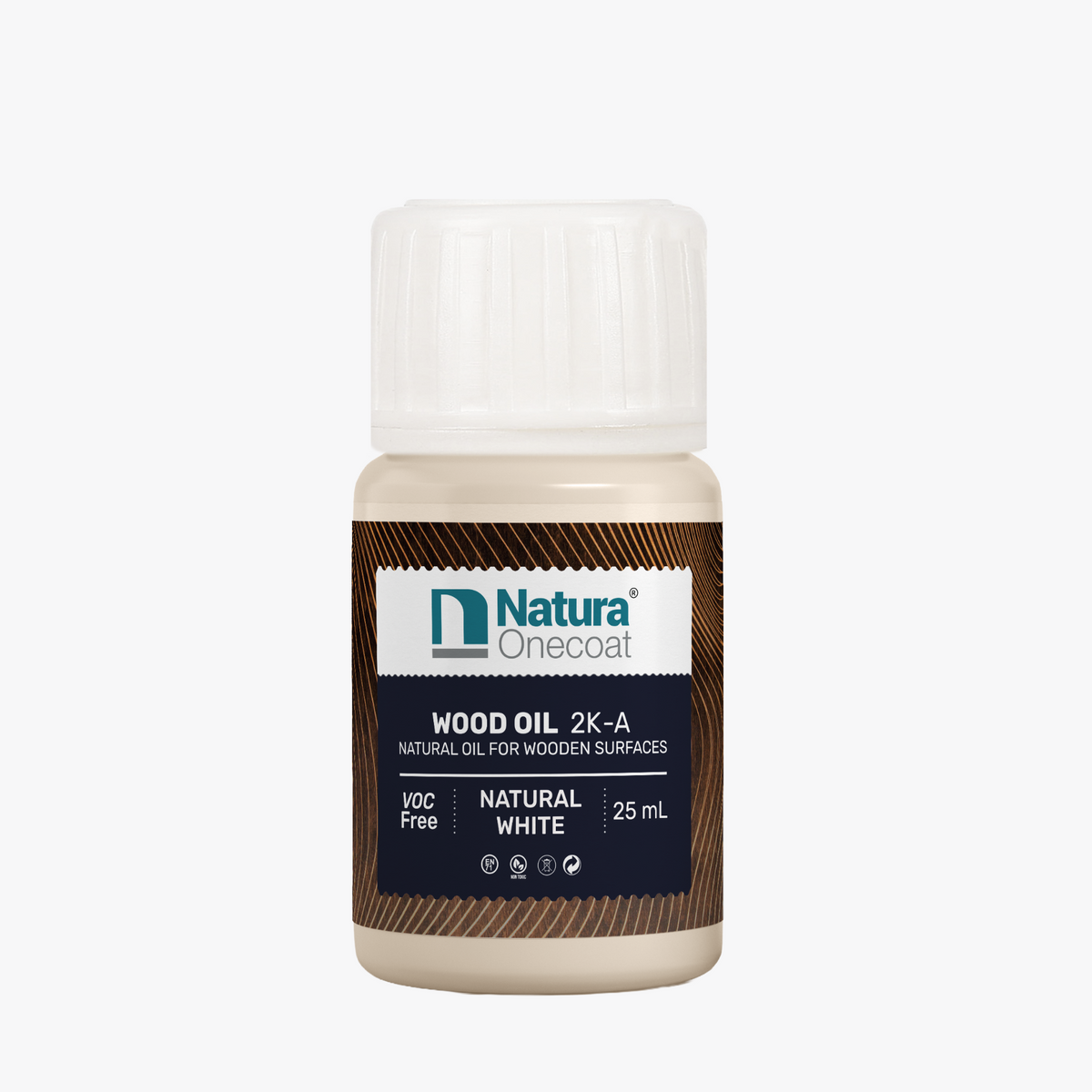 Natura Onecoat Wood Oil 2K-A Natural White Sample