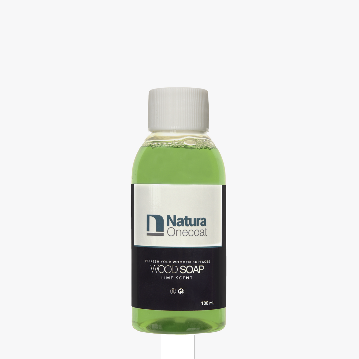 Natura Onecoat Wood Soap, Lime, 100 mL