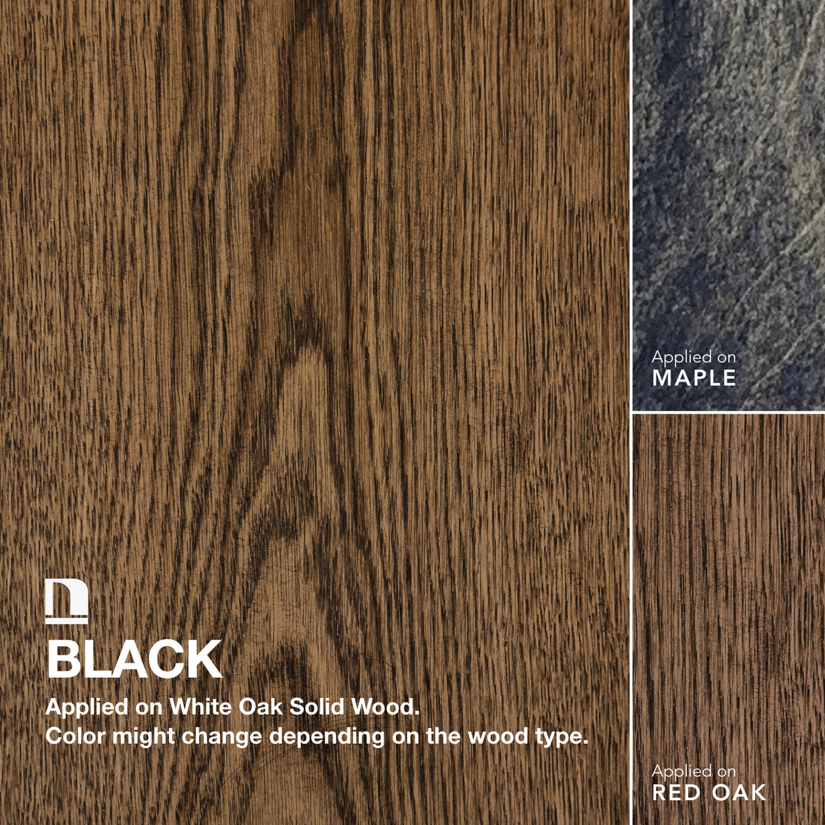 Natura Onecoat Wood Oil 2K Black 360 mL