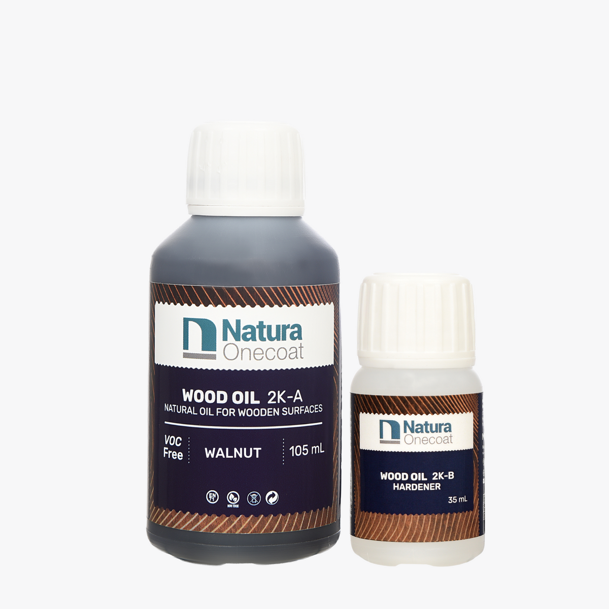 Natura Onecoat Wood Oil 2K Walnut 140 mL