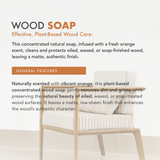 Natura Onecoat Wood Soap, Orange, 100 ml