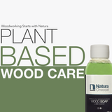 Natura Onecoat Wood Soap, Lime, 100 mL