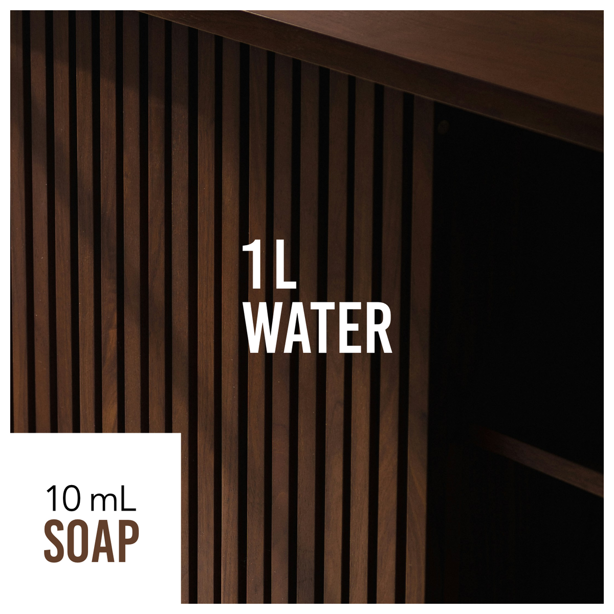 Natura Onecoat Wood Soap, Lime, 1L