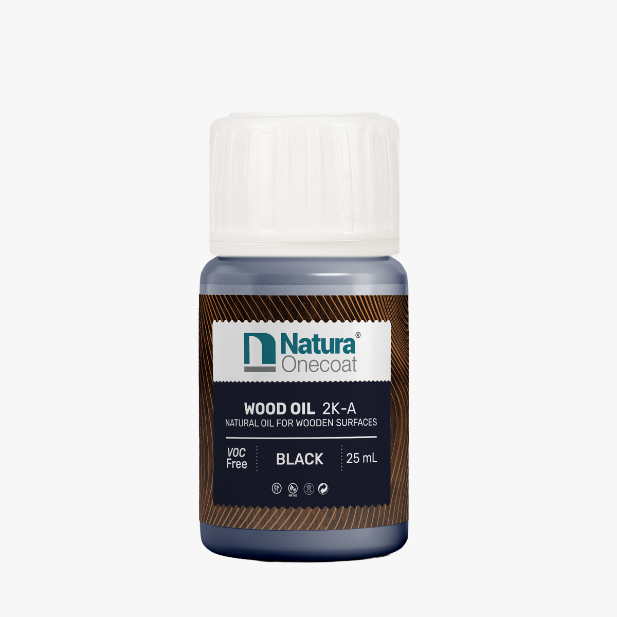 Natura Onecoat Wood Oil 2K-A Black Sample